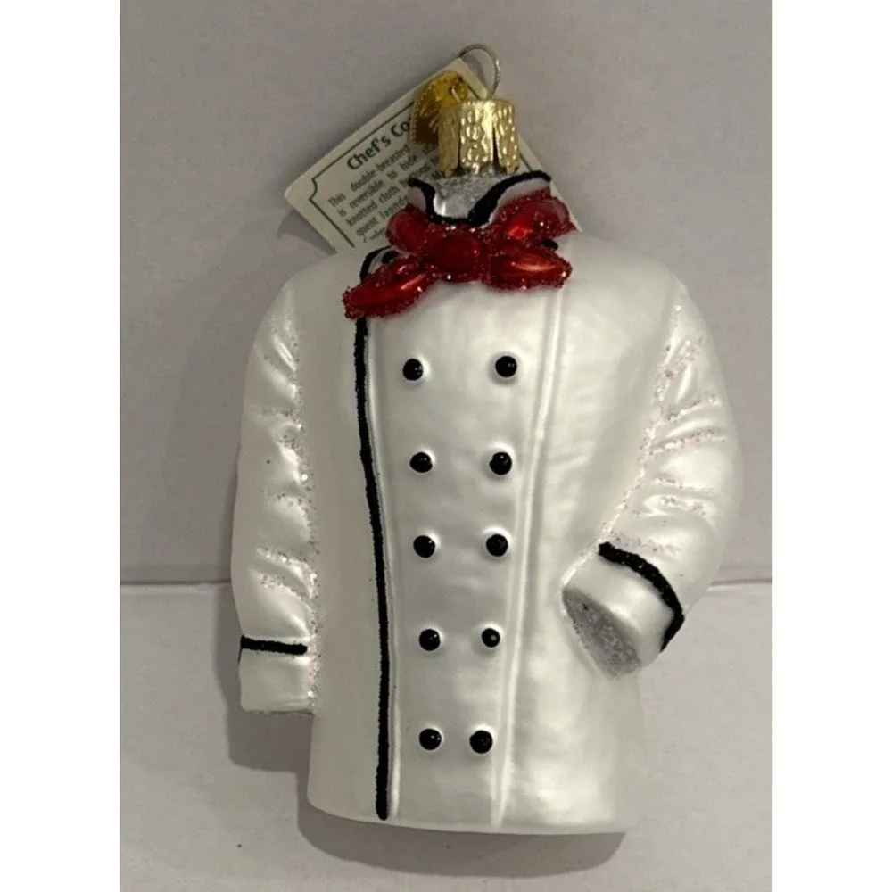 Old World Christmas OWC Chef's Coat Ornament